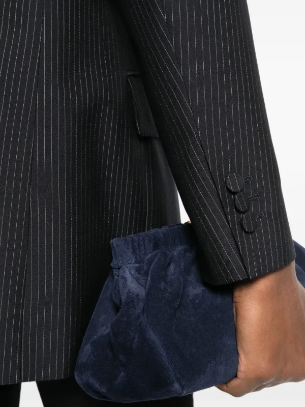 FENDI ストライプ ダブルジャケット | ブルー | FARFETCH JP