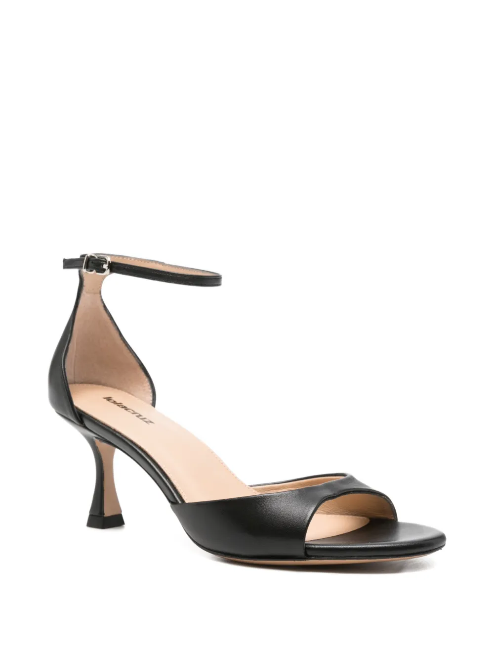 Lola Cruz ankle-strap sandals Zwart