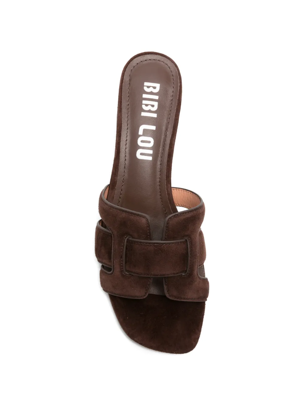 Bibi Lou Suède muiltjes Bruin