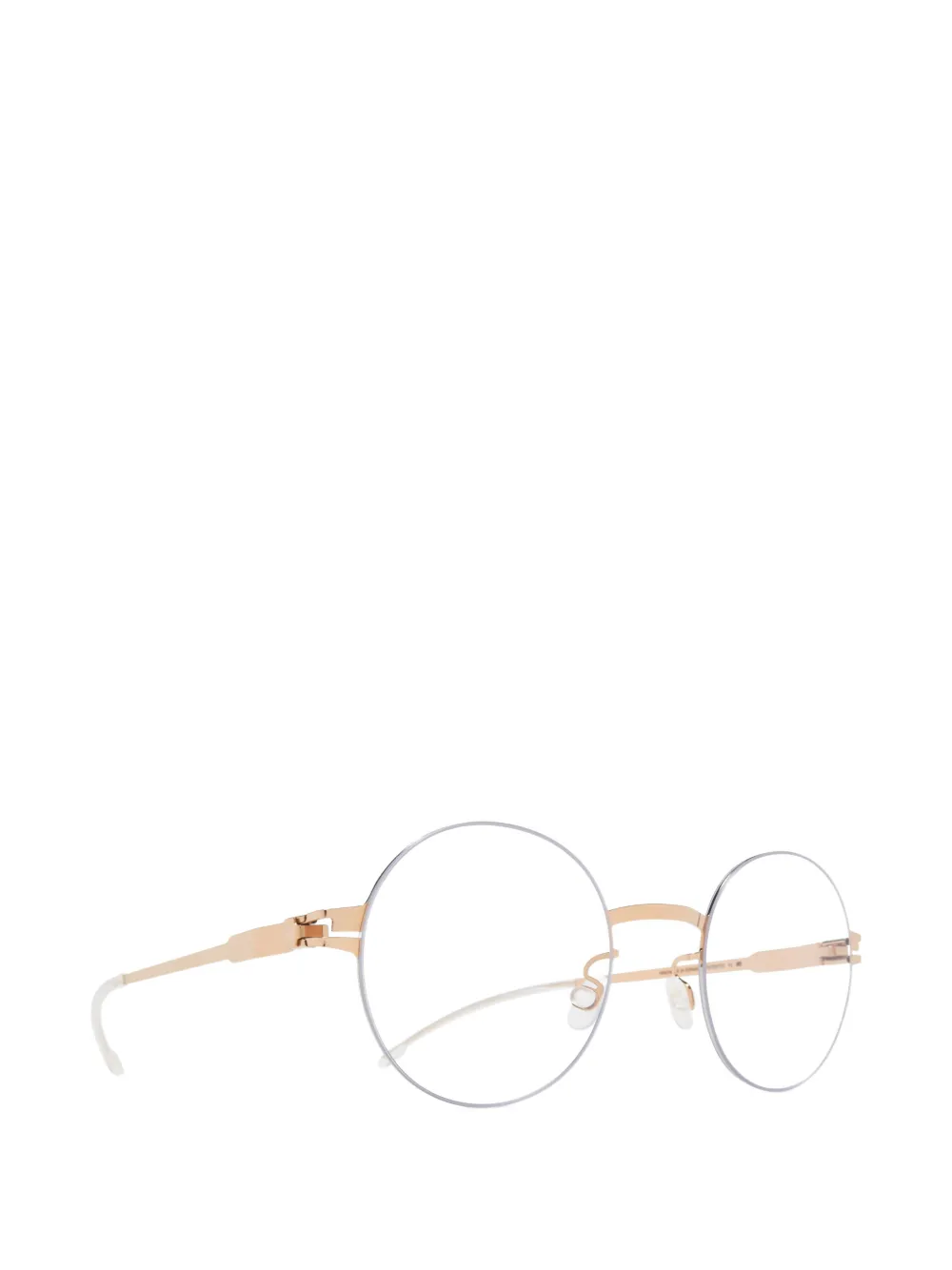  Mykita Lova Round-frame Glasses - Silver 