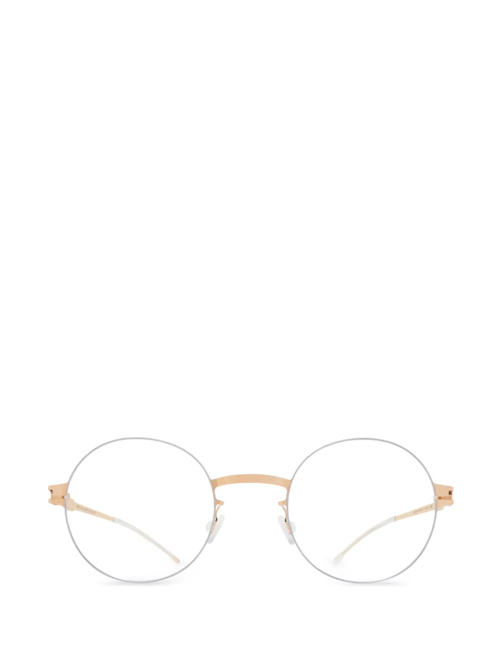 Mykita Lova round-frame glasses - Argento