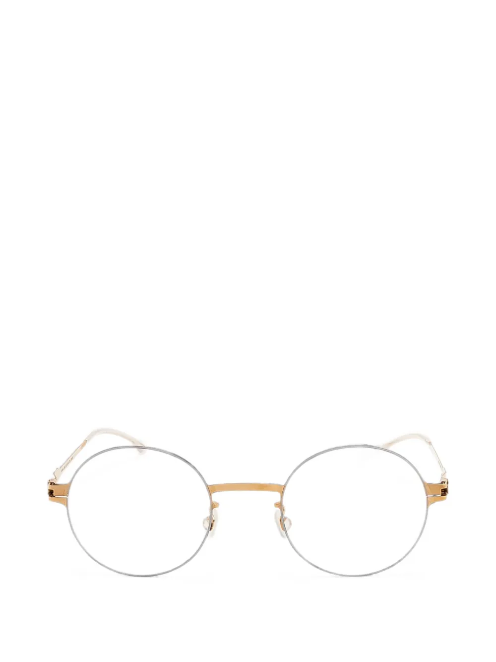 Mykita Lova round-frame glasses - Argento
