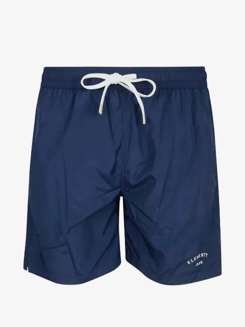 Eleventy shorts de playa con cordón en la pretina