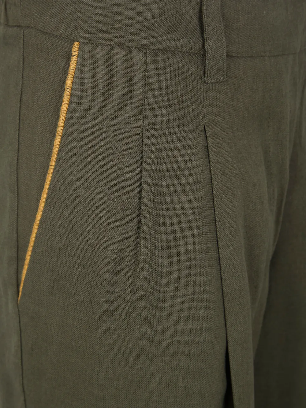TWINSET Plooibroek Groen