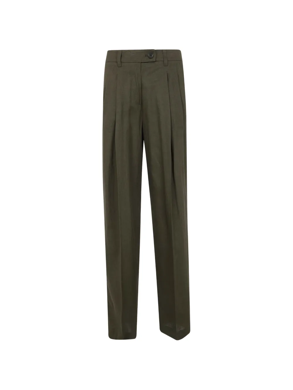 TWINSET pleated trousers - Verde