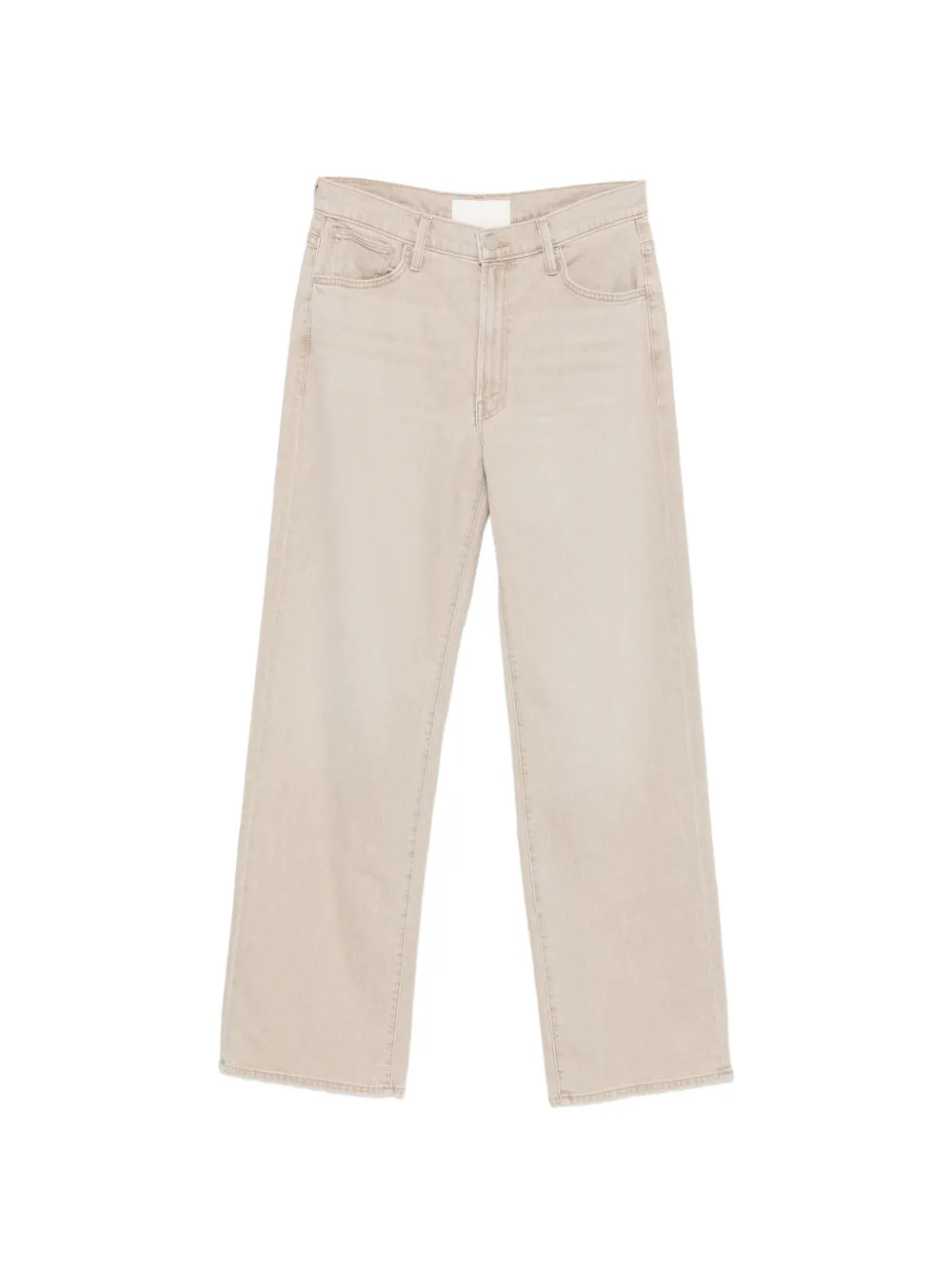 MOTHER straight-leg jeans - Marrone