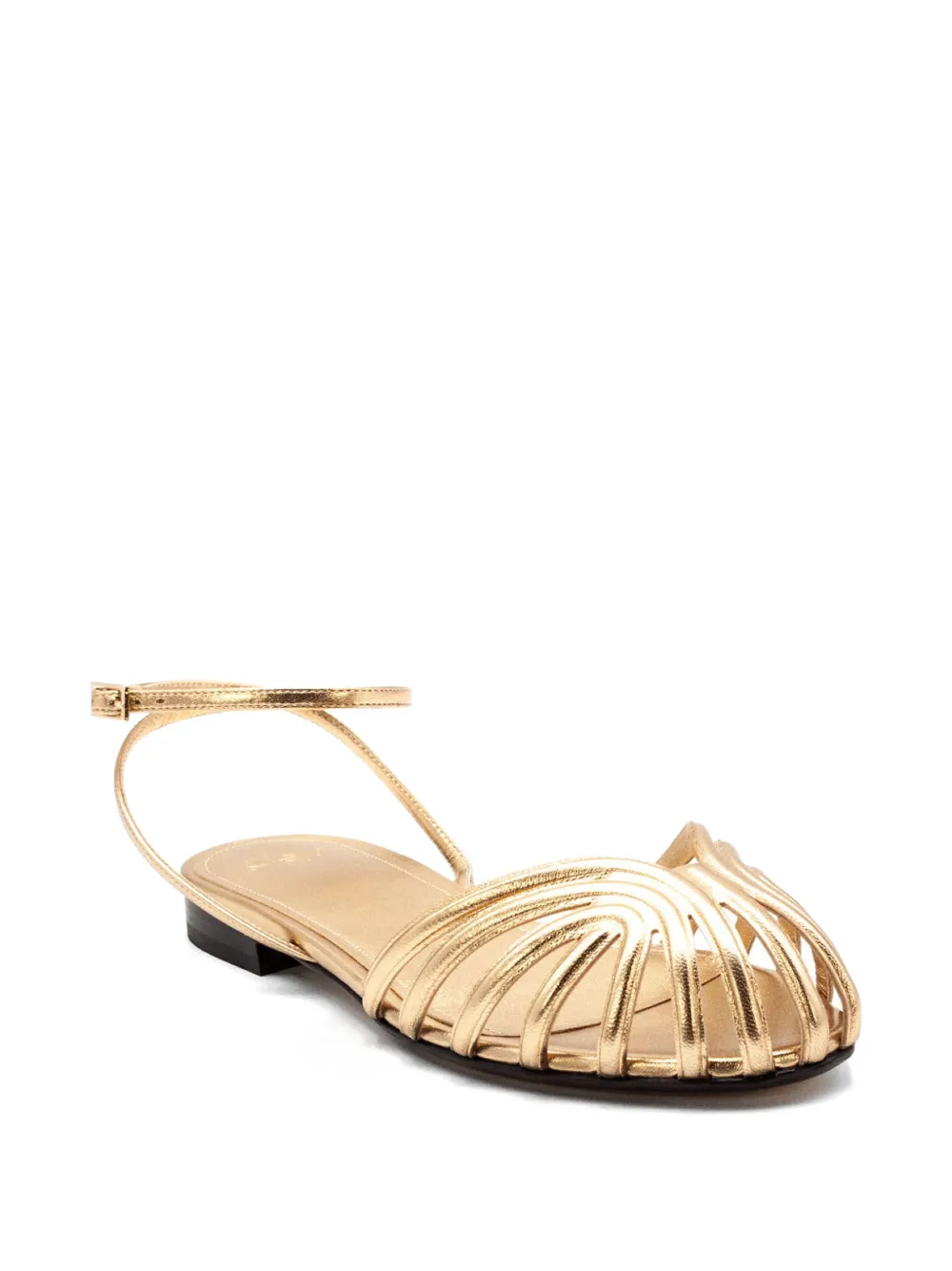Alevì Aura pumps met bandjes Goud