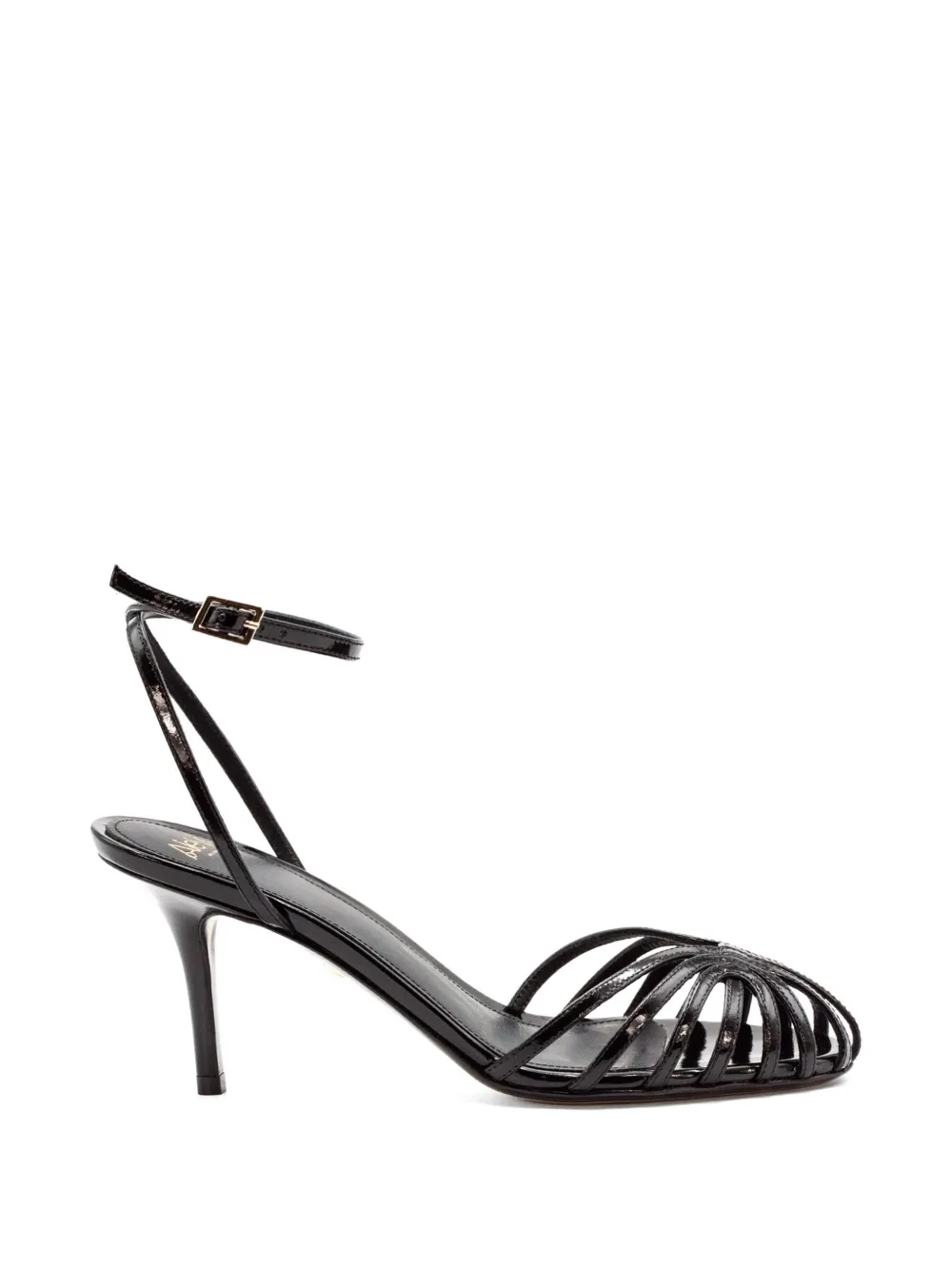 Alevì Blake Ankle-strap Sandals In Black