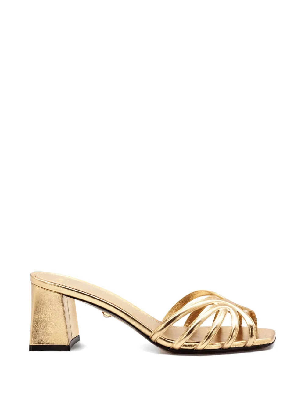 Alevì Laya Strappy Sandals In Gold
