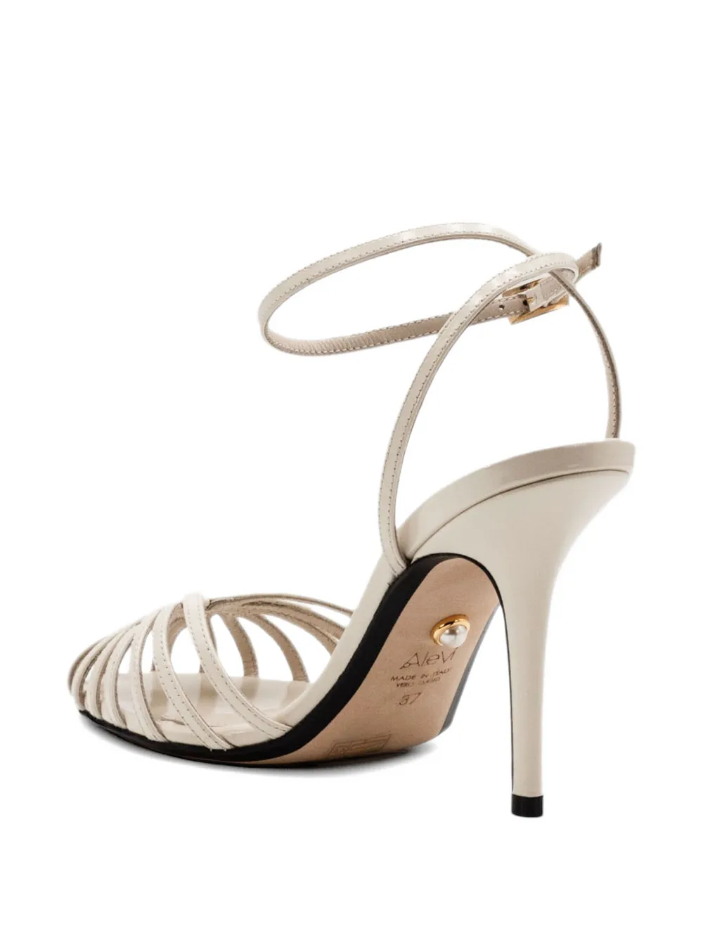 Alevì Blake sandalen met bandjes Beige