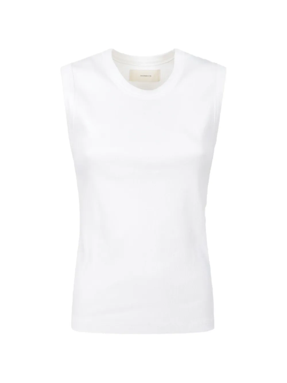 Jeanerica Vanessa crew-neck tank top - Bianco