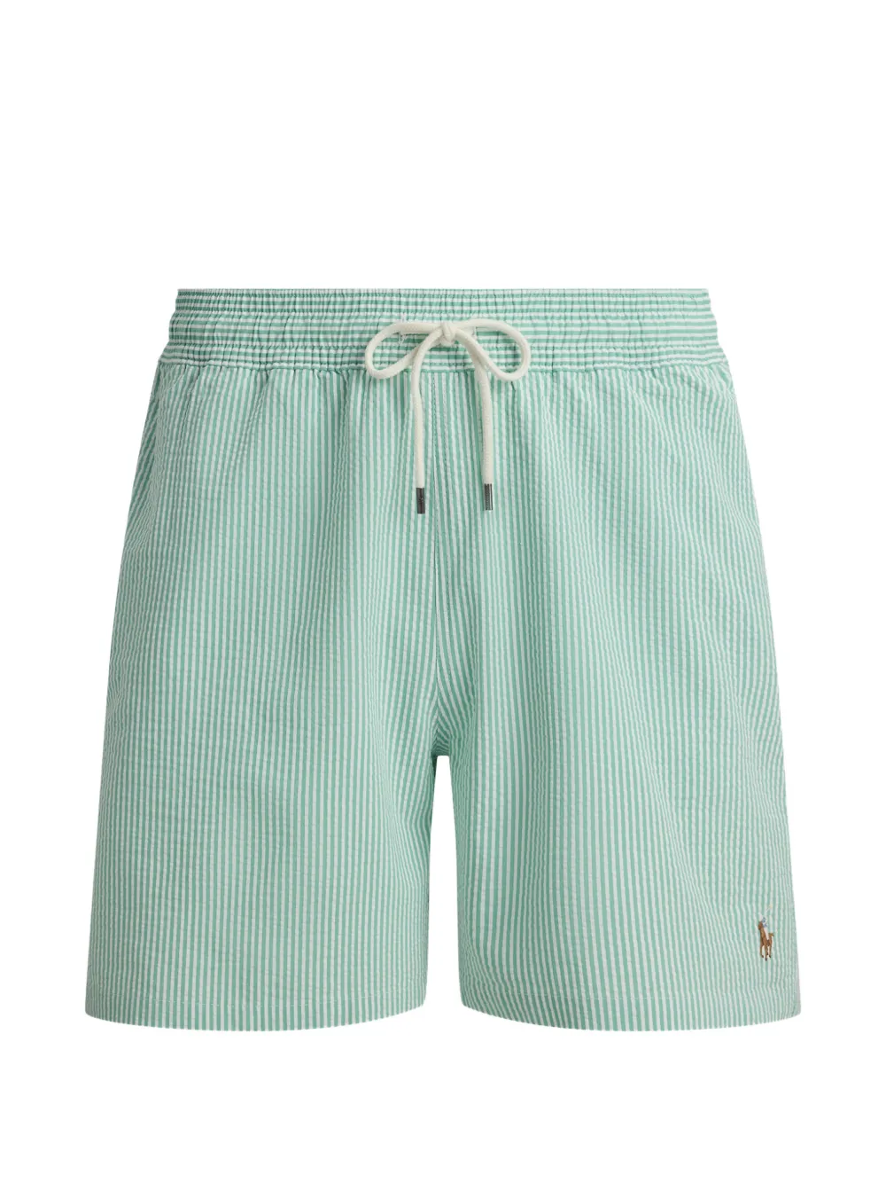 Polo Ralph Lauren striped logo swim shorts - Grün
