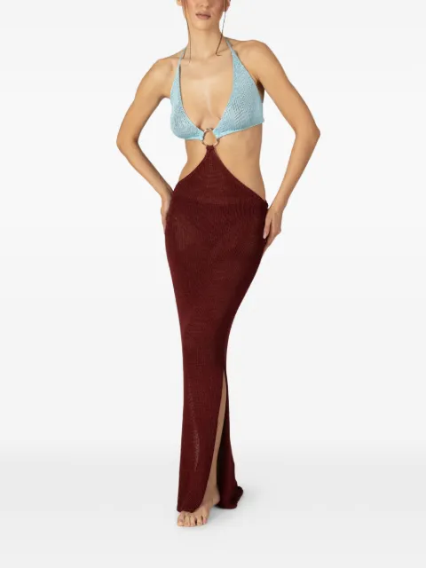 PARAMIDONNA vestido con cuello halter