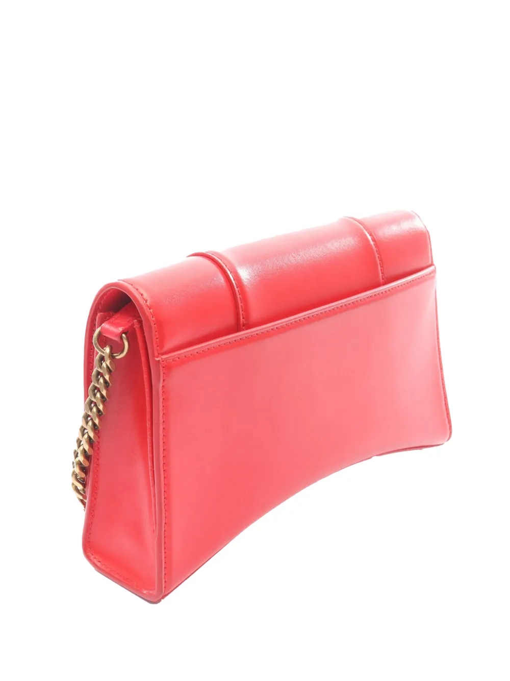 2010-2026 Calfskin Hourglass Wallet On Chain Crossbody Bag