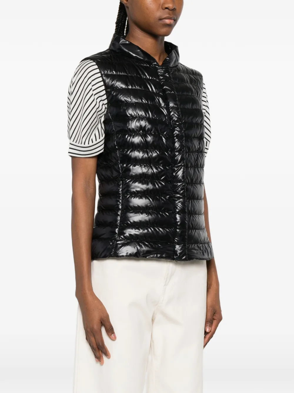 Zip-Fastening Quilted Gilet