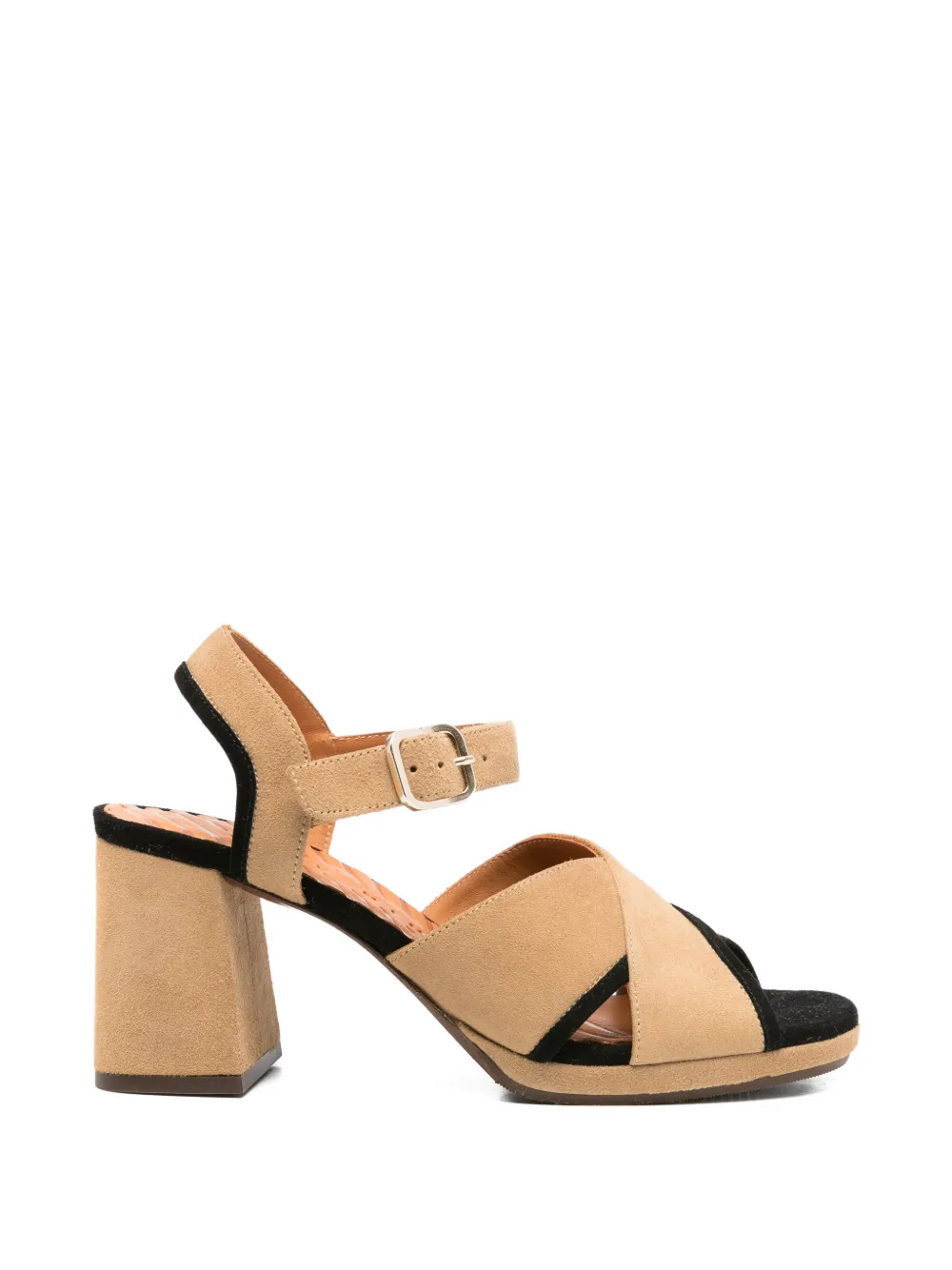 Chie Mihara Oendi sandalen met gekruiste bandjes Beige