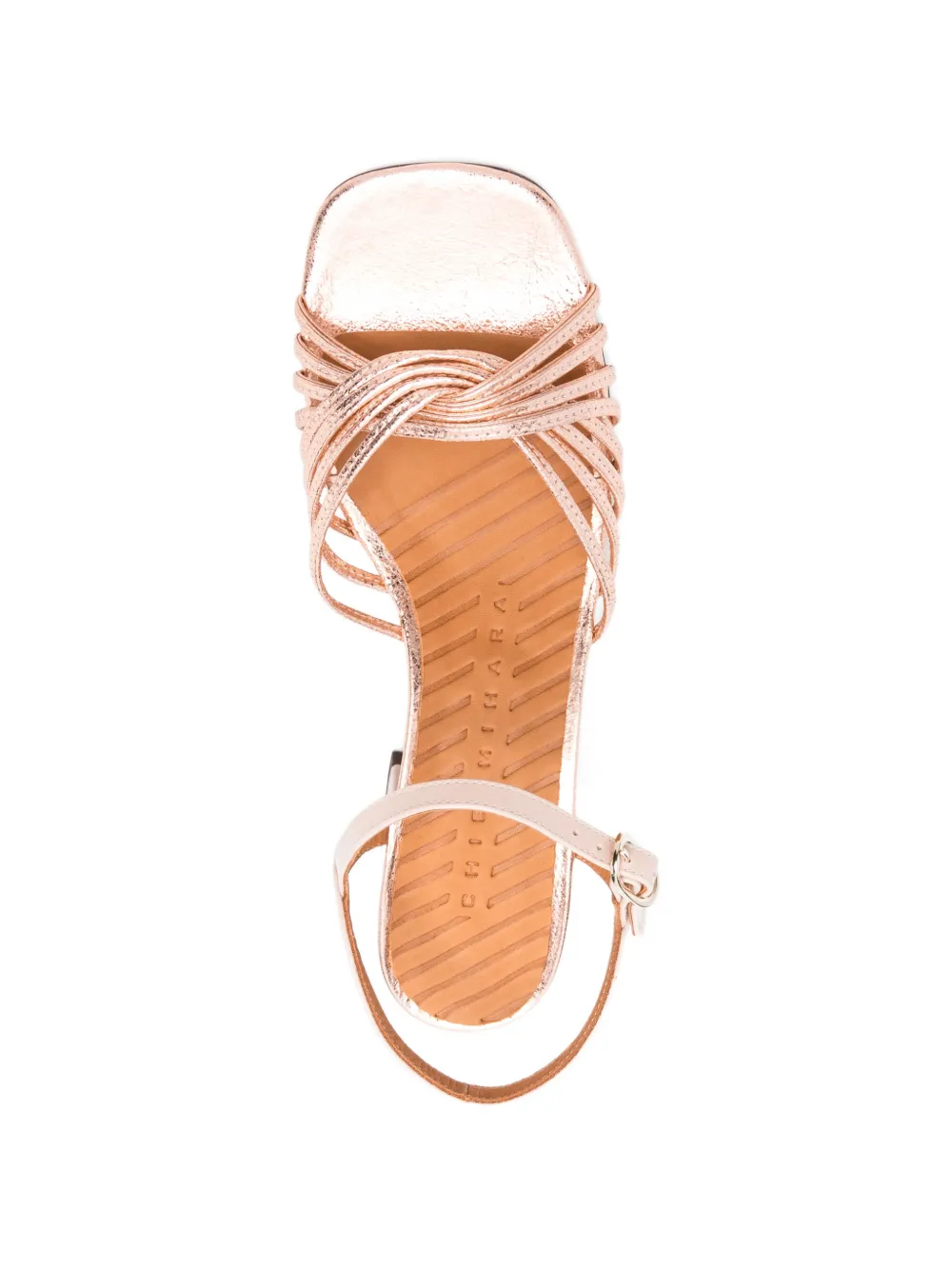 Chie Mihara Leske sandalen met bandjes Roze
