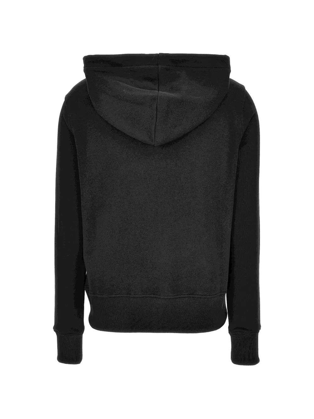  Versace Jeans Couture Logo-patch Drawstring Hoodie - Black 