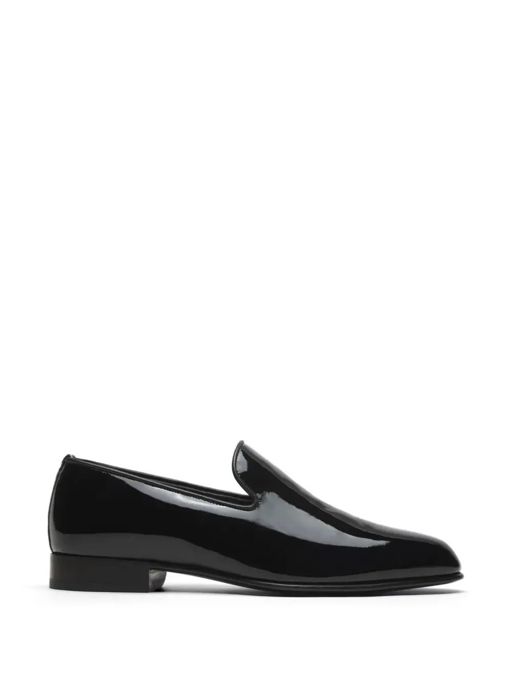 Brioni patent leather loafer - Nero