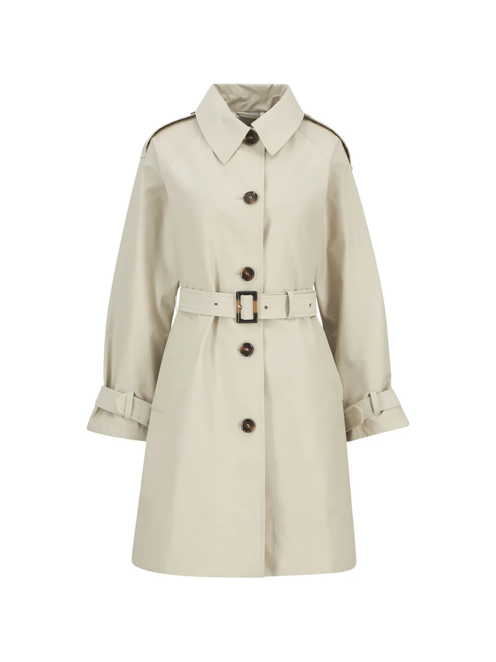 Barbour Belted Coat In Neutral