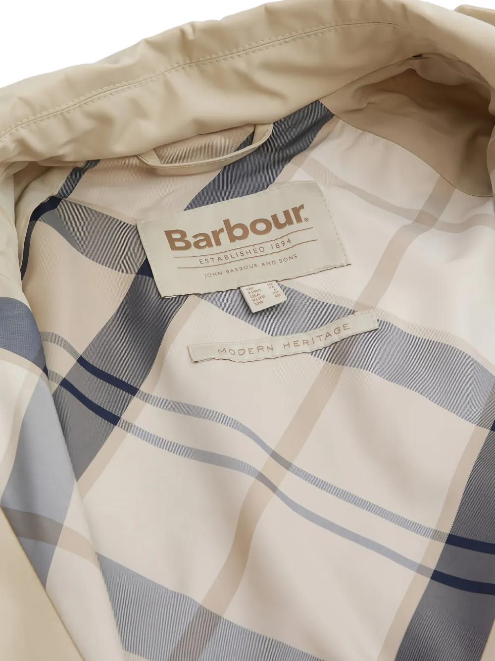  Barbour Belted Coat - Neutrals 