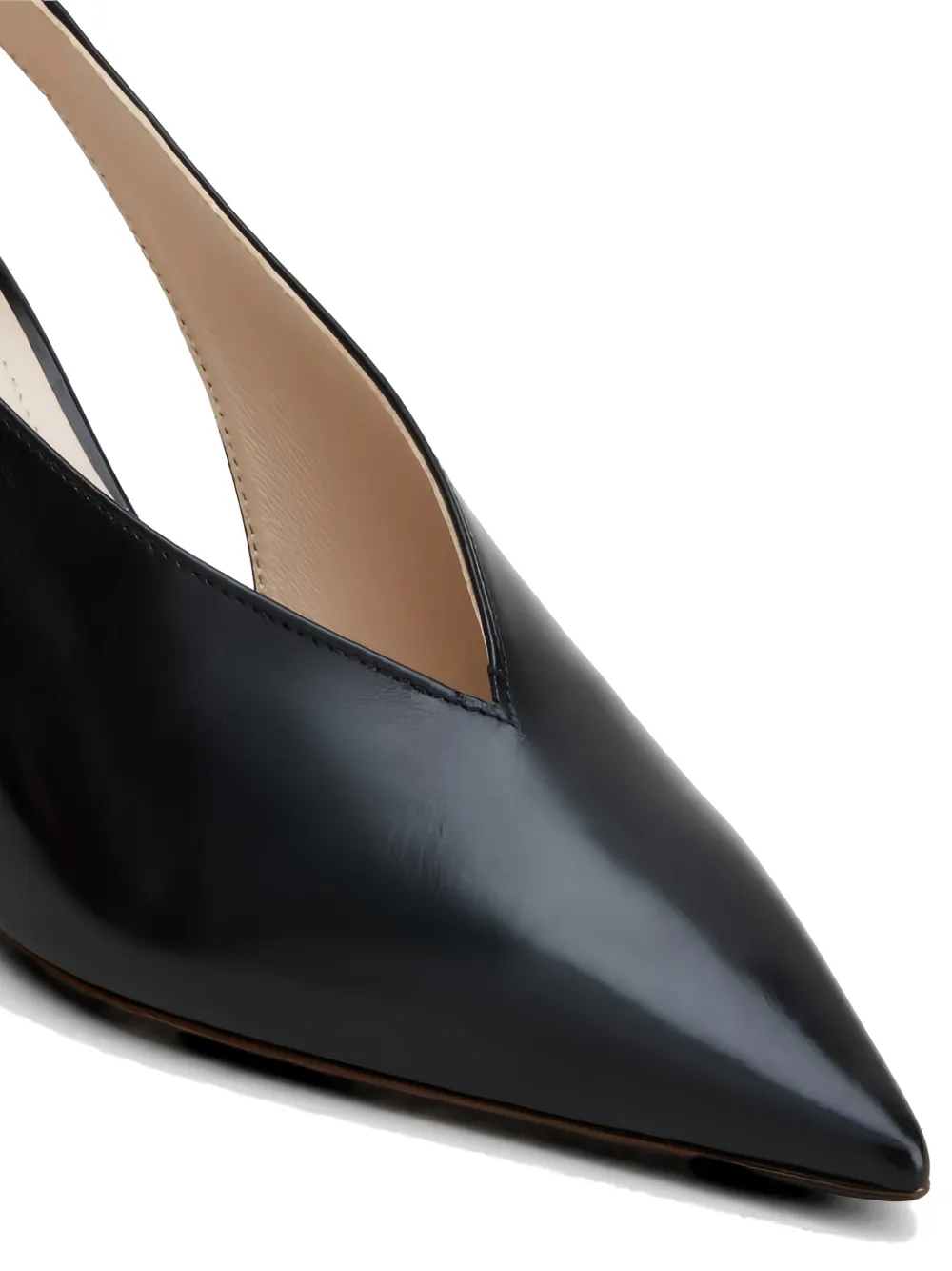 Tod's point-toe slingback pumps Zwart