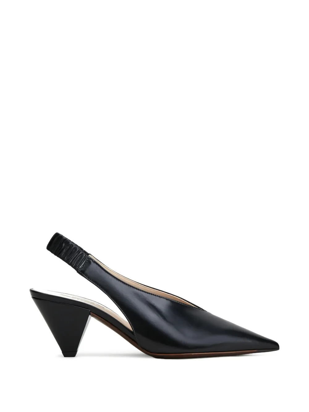 Tod's point-toe slingback pumps Zwart
