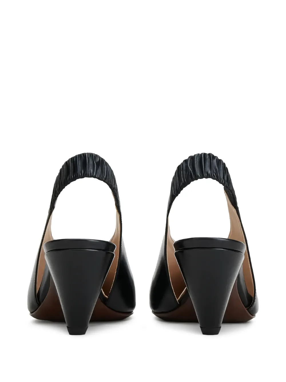 Tod's point-toe slingback pumps Zwart
