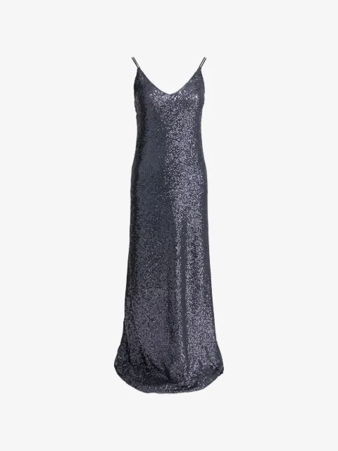Semper sequin V-neck maxi dress