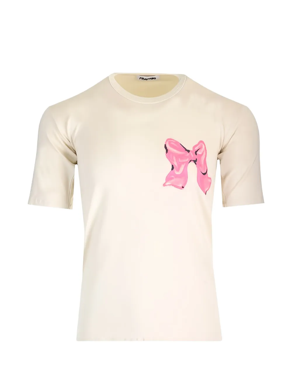Magliano bow print T-shirt - Toni neutri