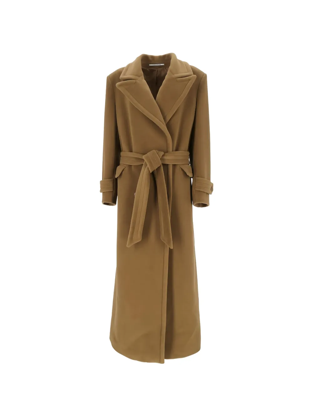 Tagliatore belted coat - Marrone