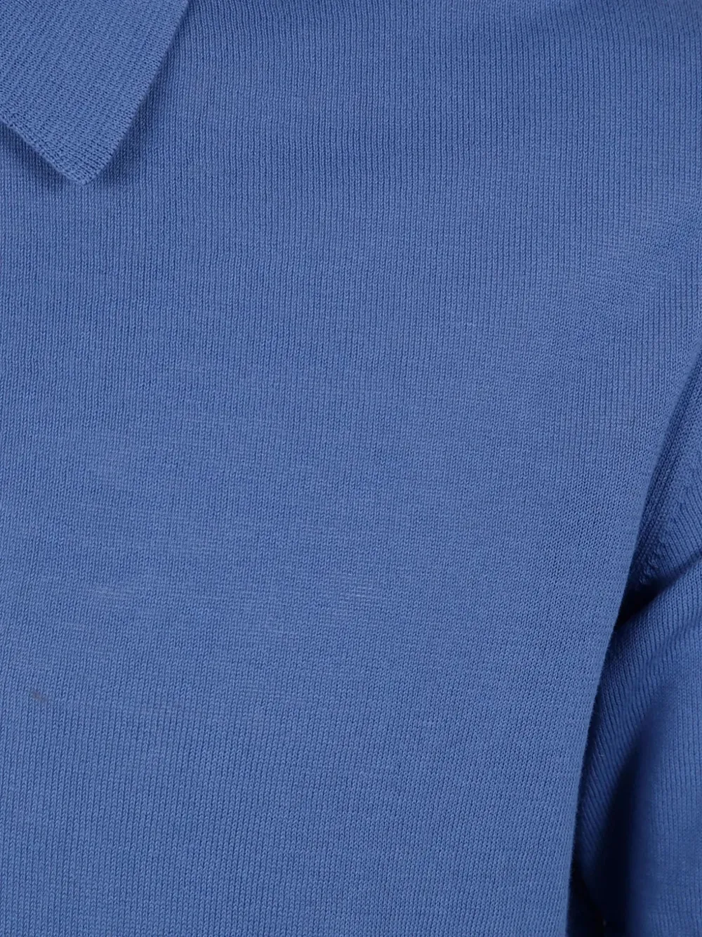 Roberto Collina Poloshirt met korte mouwen Blauw