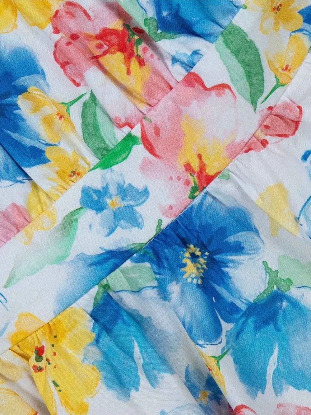 Lapin House Jurk met bloemenprint Wit