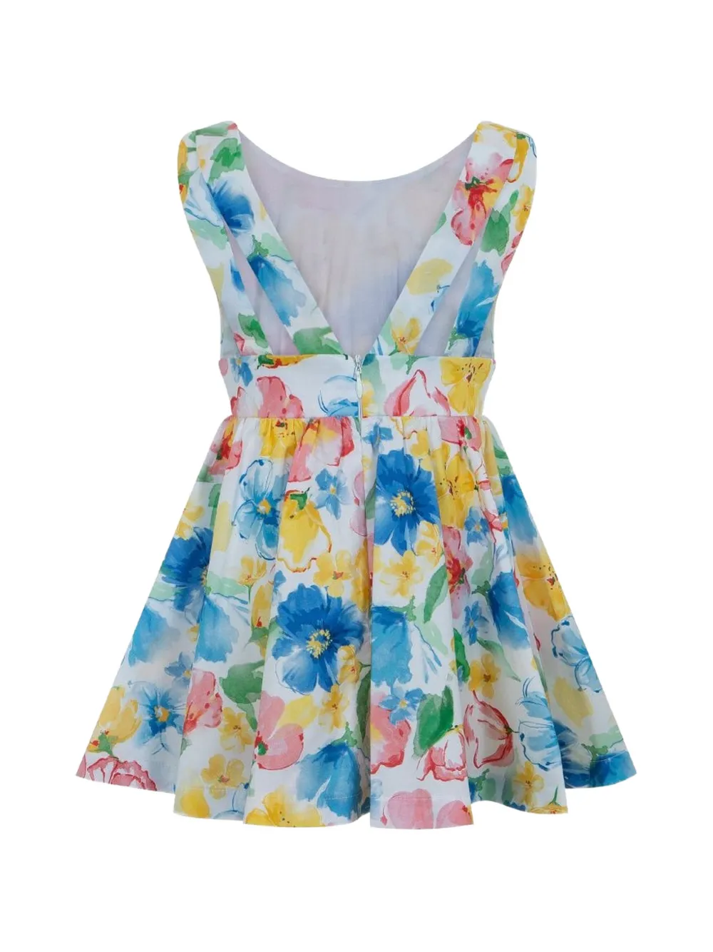 Lapin House Jurk met bloemenprint Wit