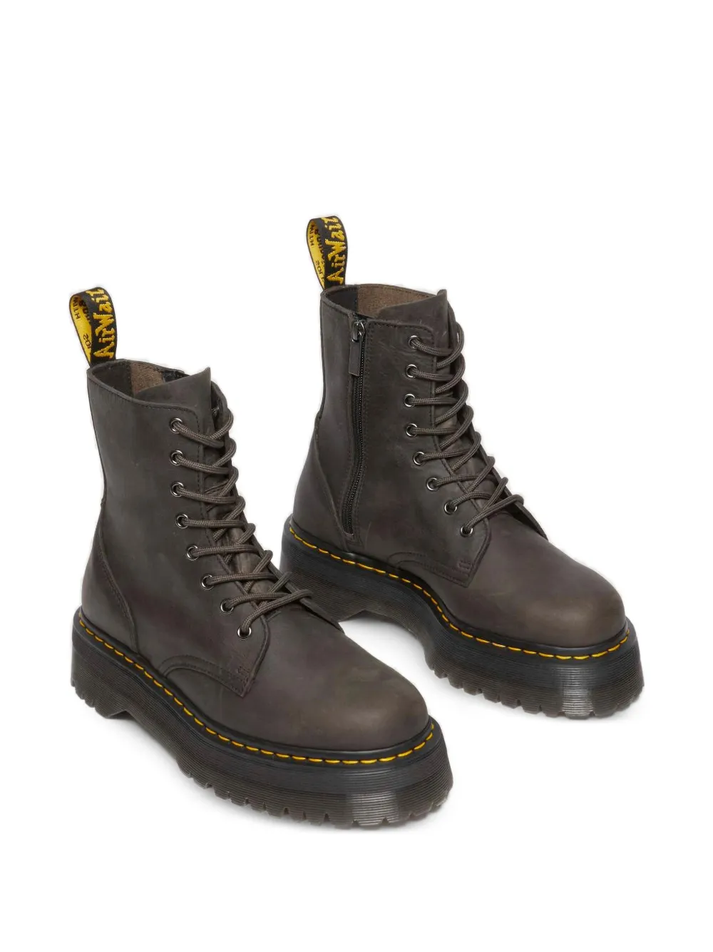 Dr. Martens Jadon lace-up platform boots Bruin