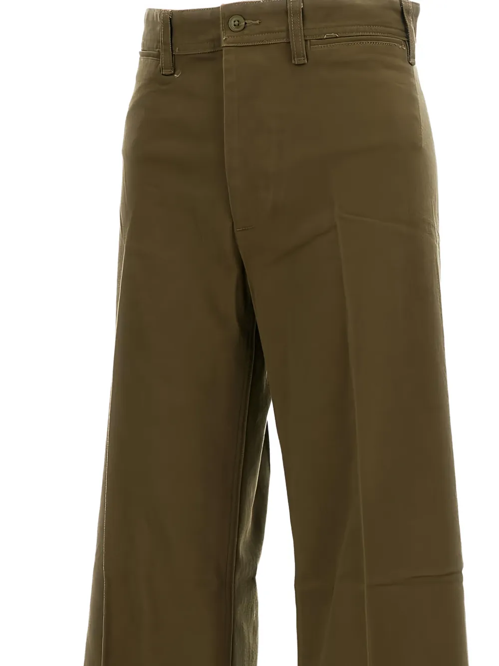  Polo Ralph Lauren Button Palazzo Pants - Green 