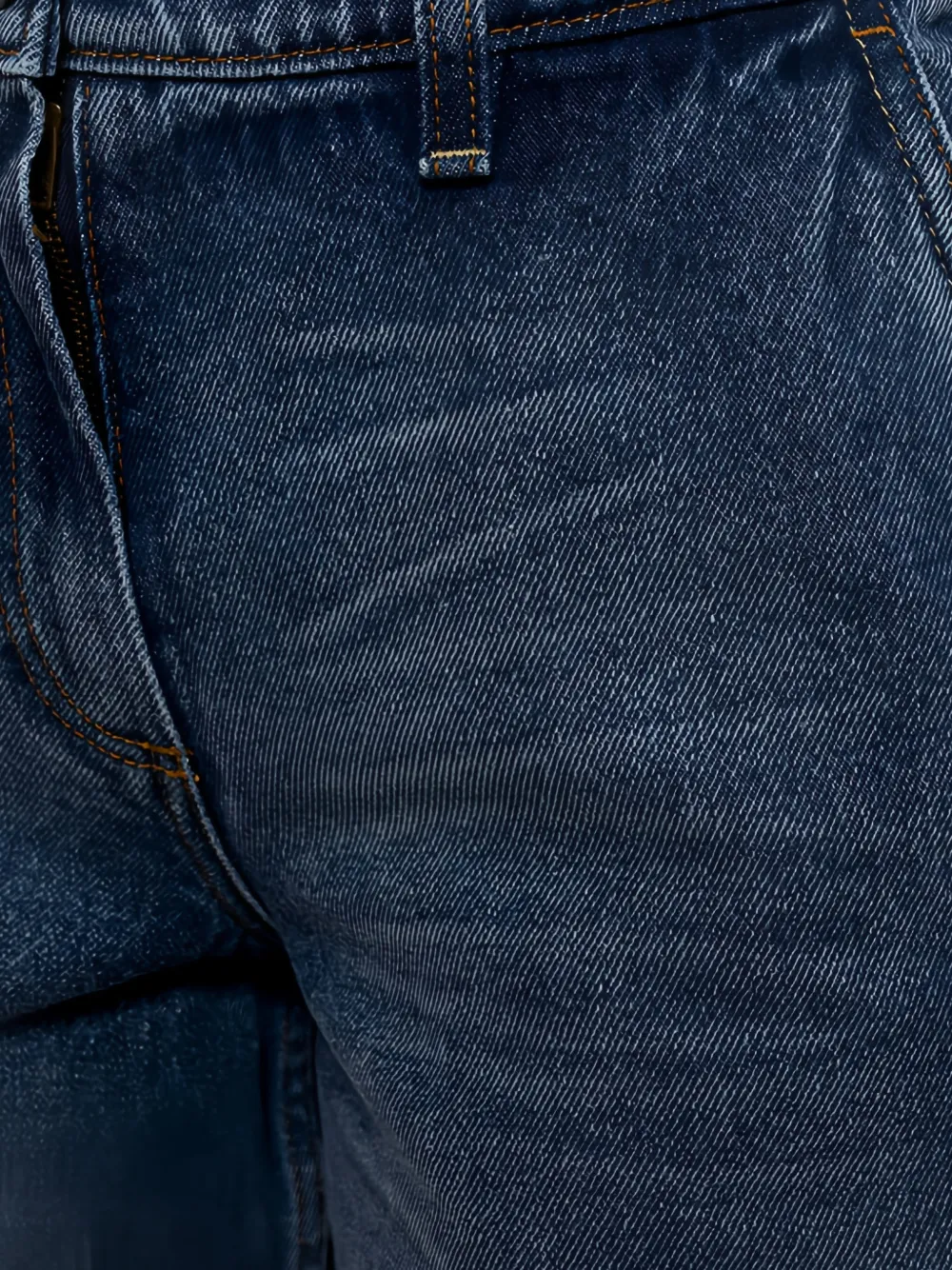 Magda Butrym Jeans met riemlussen Blauw