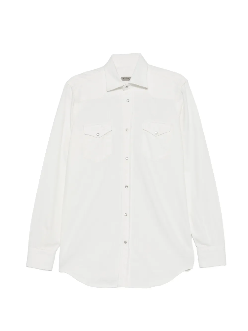 SARTORIO NAPOLI Texas buttoned pocket shirt - Bianco
