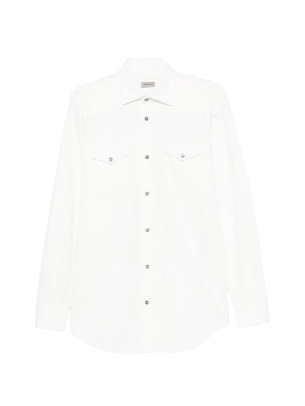 SARTORIO NAPOLI Texas buttoned pocket shirt - Bianco