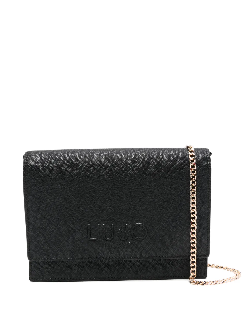 LIU JO chain clutch bag - Nero