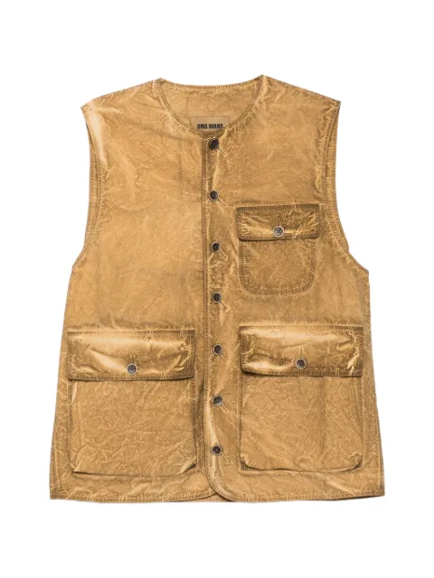 Uma Wang button flap-pocket vest