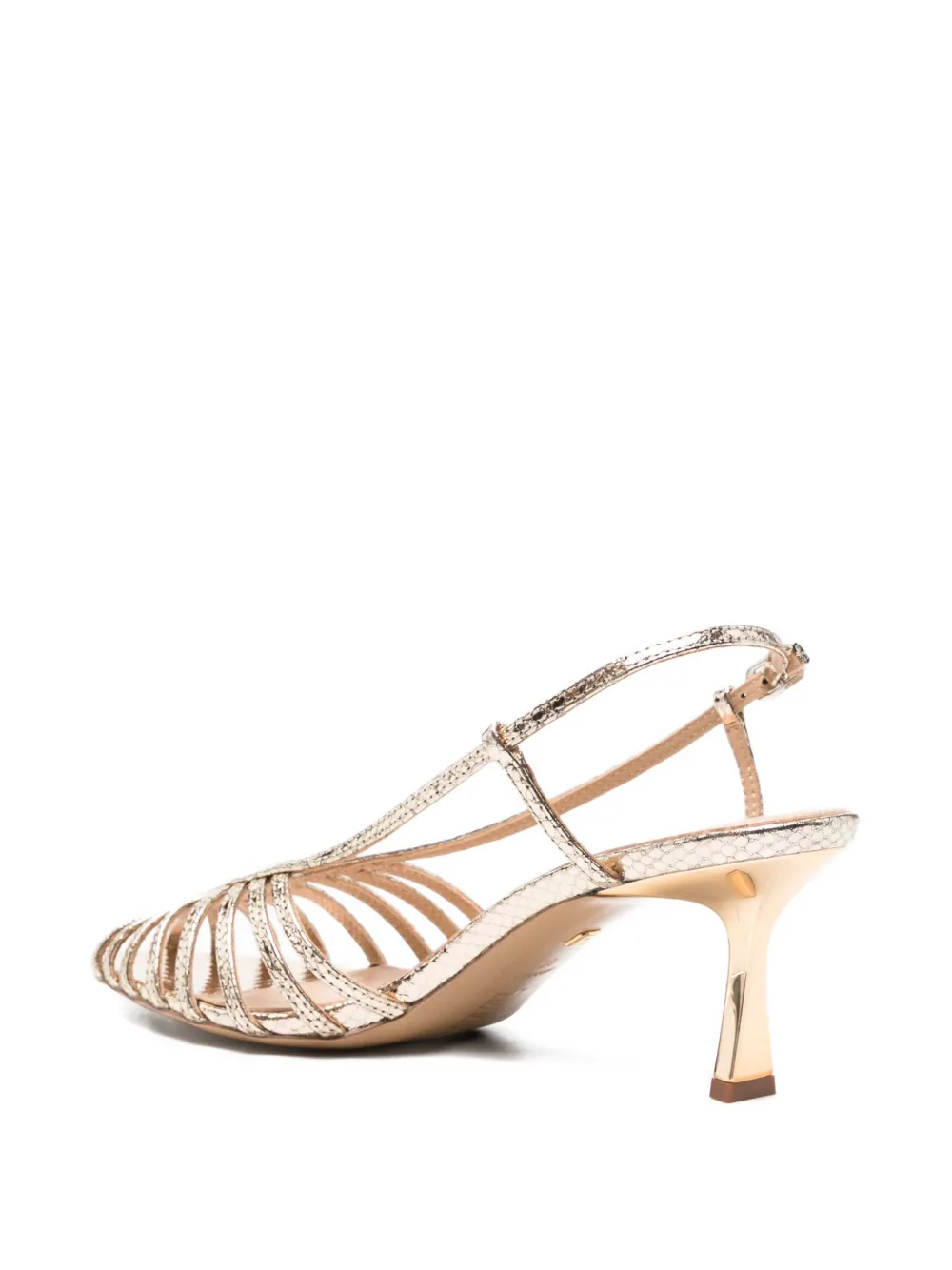 Lola Cruz strappy sandals Goud
