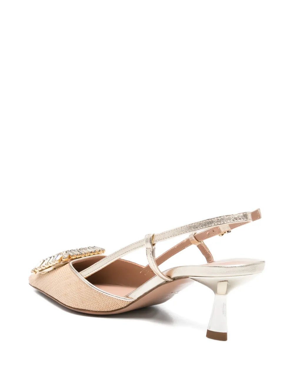 Roberto Festa Julien pumps met gespband Beige