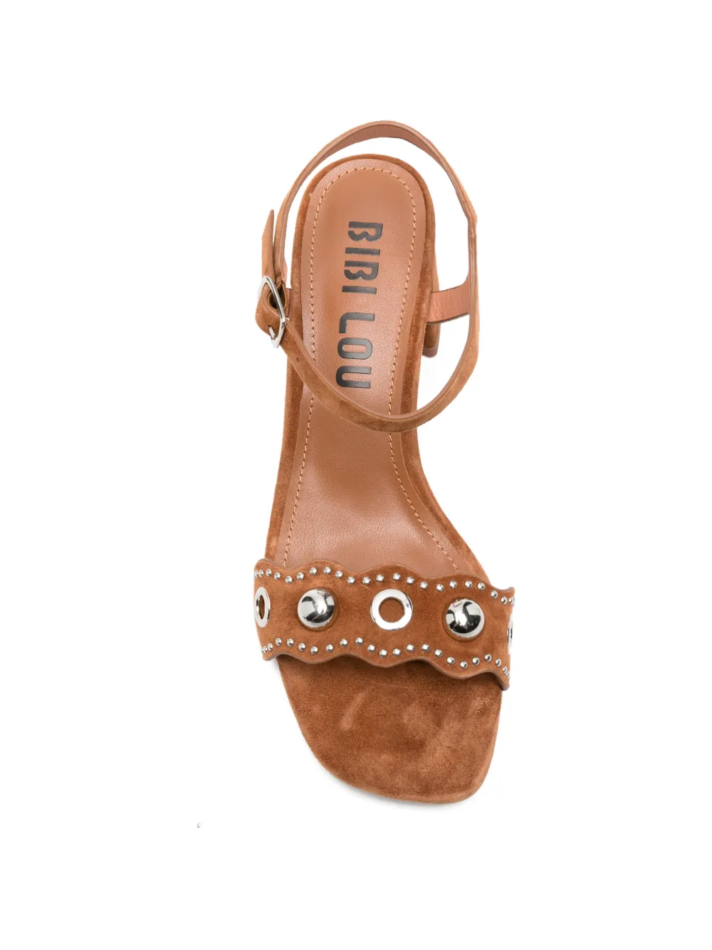 Bibi Lou Sandalen met studs Bruin