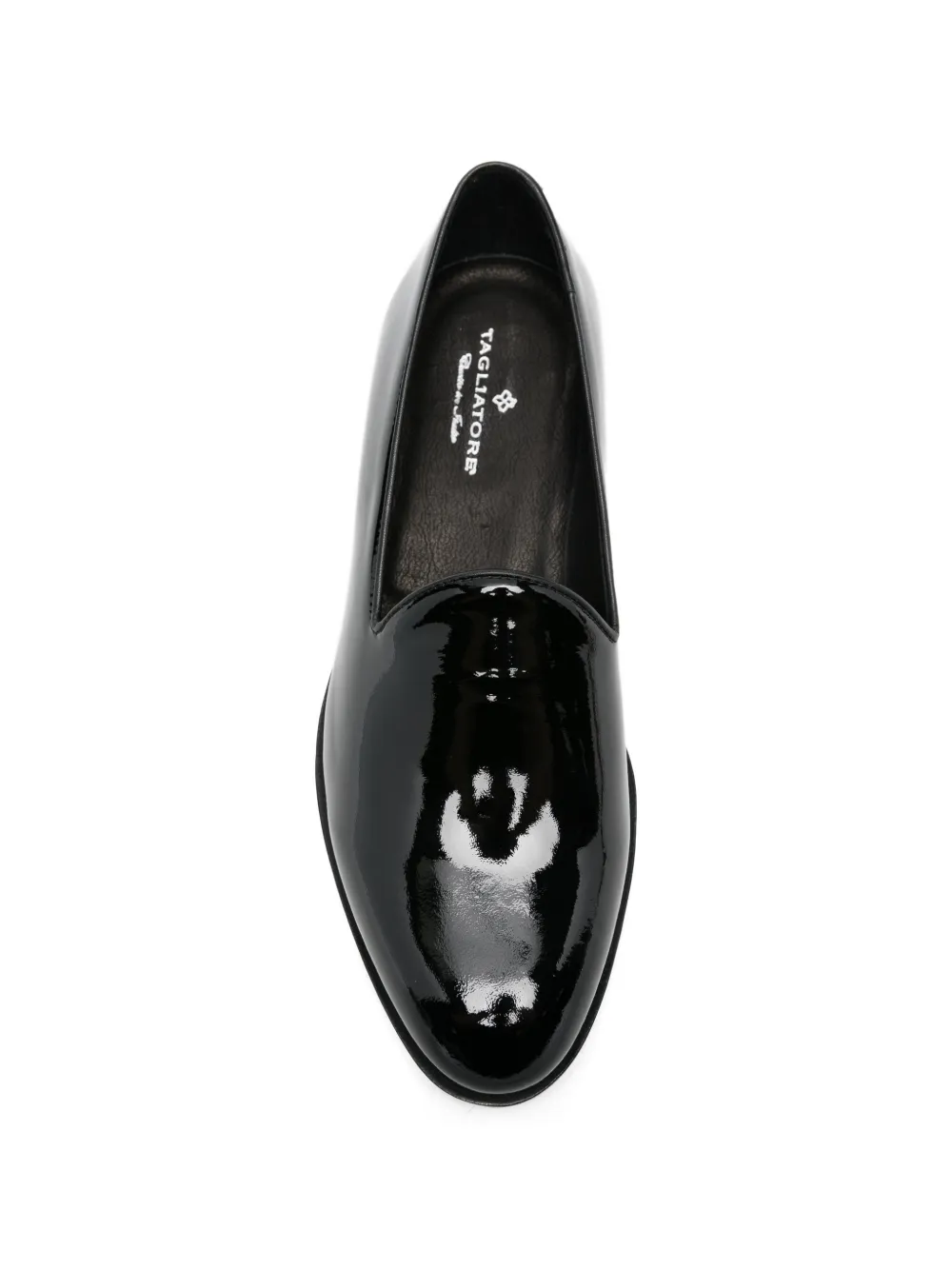Tagliatore Lakleren loafers Zwart