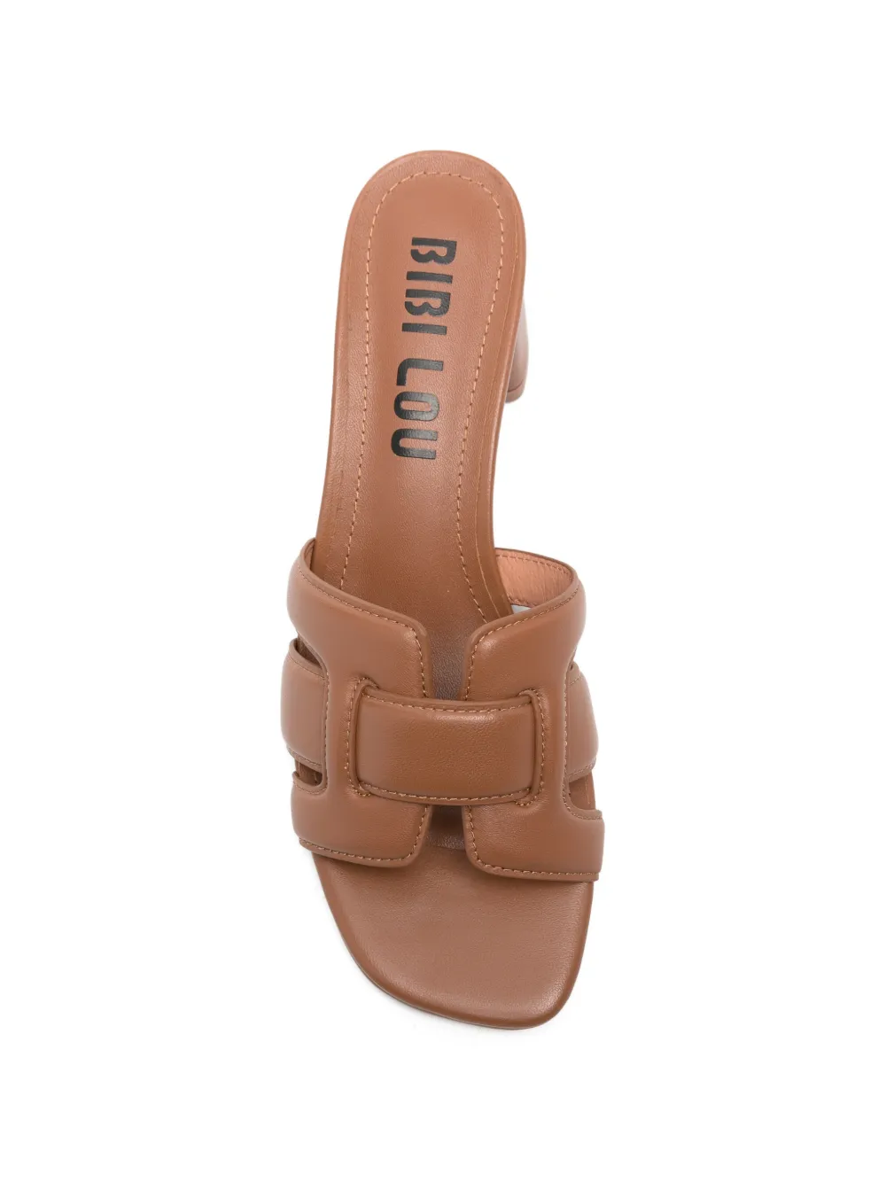 Bibi Lou Leren muiltjes Bruin