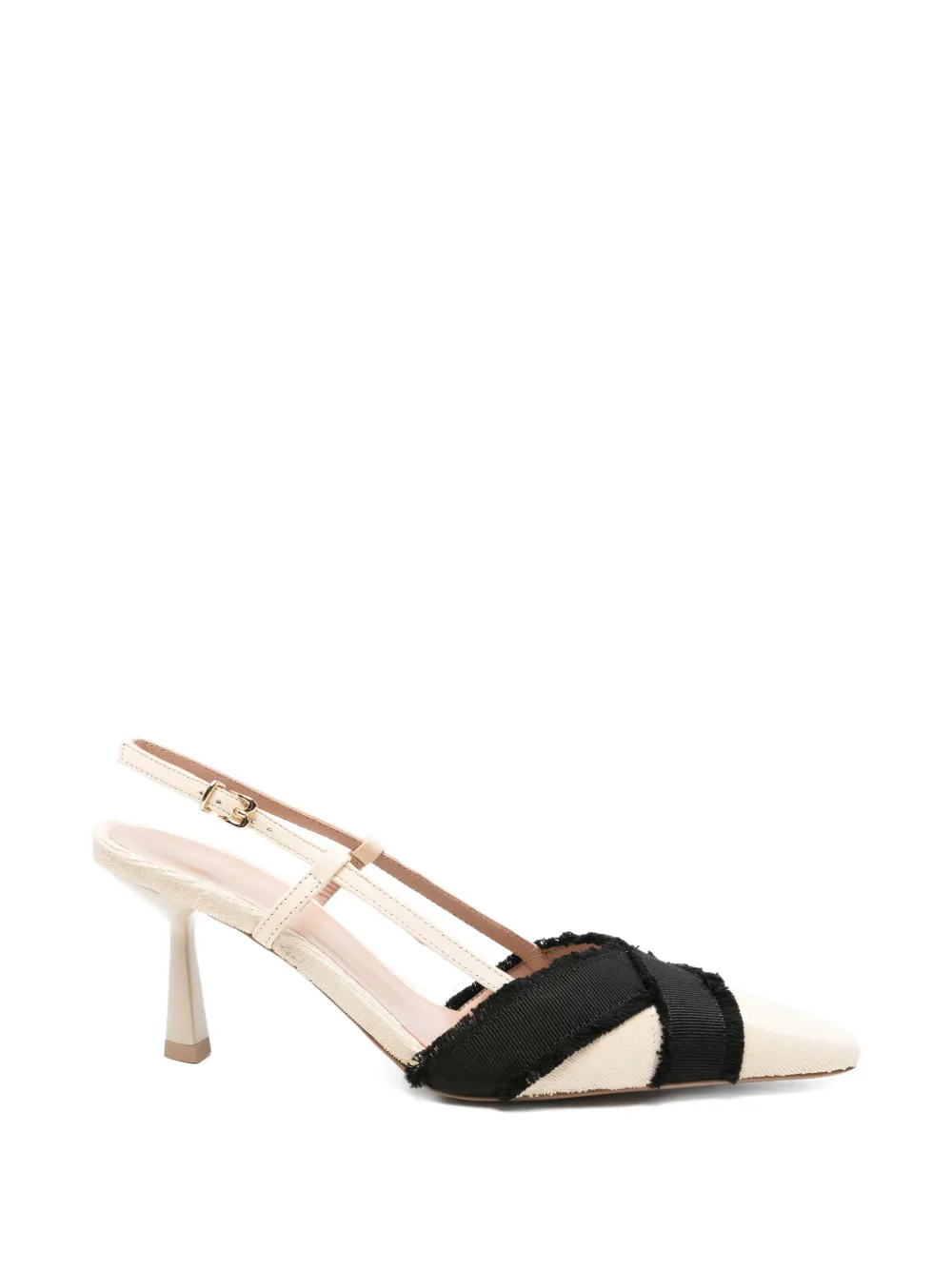 Roberto Festa Leonia pumps met franje Beige