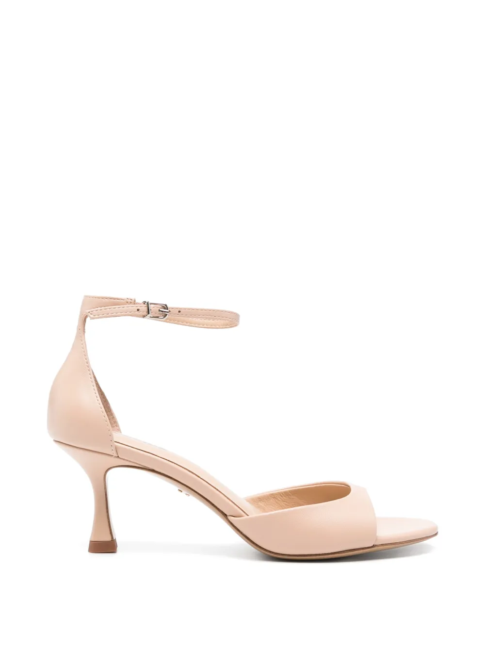 Lola Cruz Sandalen met enkelbandje Beige