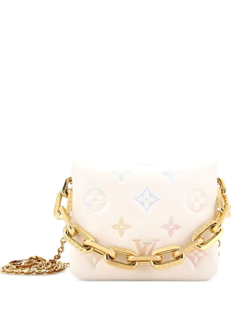 Louis Vuitton Pre-Owned Coussin Beltbag Milky Way Monogram Embossed Lambskin belt bag - Weiß