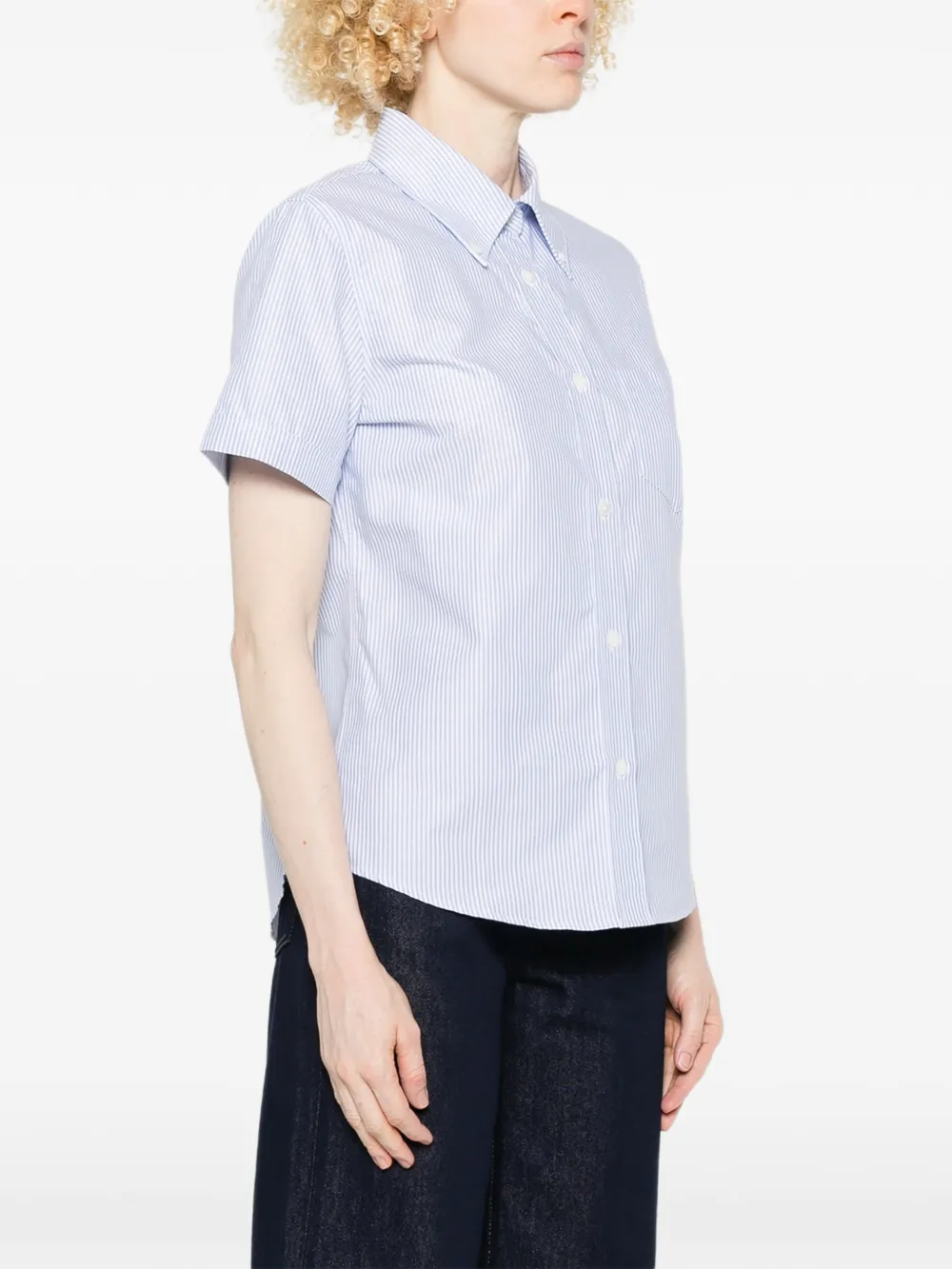  A.p.c. Striped Shirt - White 